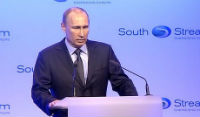 Ο Πούτιν σηματοδότησε στην Anapa την έναρξη της κατασκευής του «Νοτίου Ρεύματος»