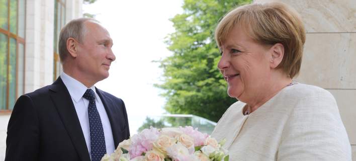 Συνάντηση Μέρκελ – Πούτιν θα γίνει στις 18 Αυγούστου