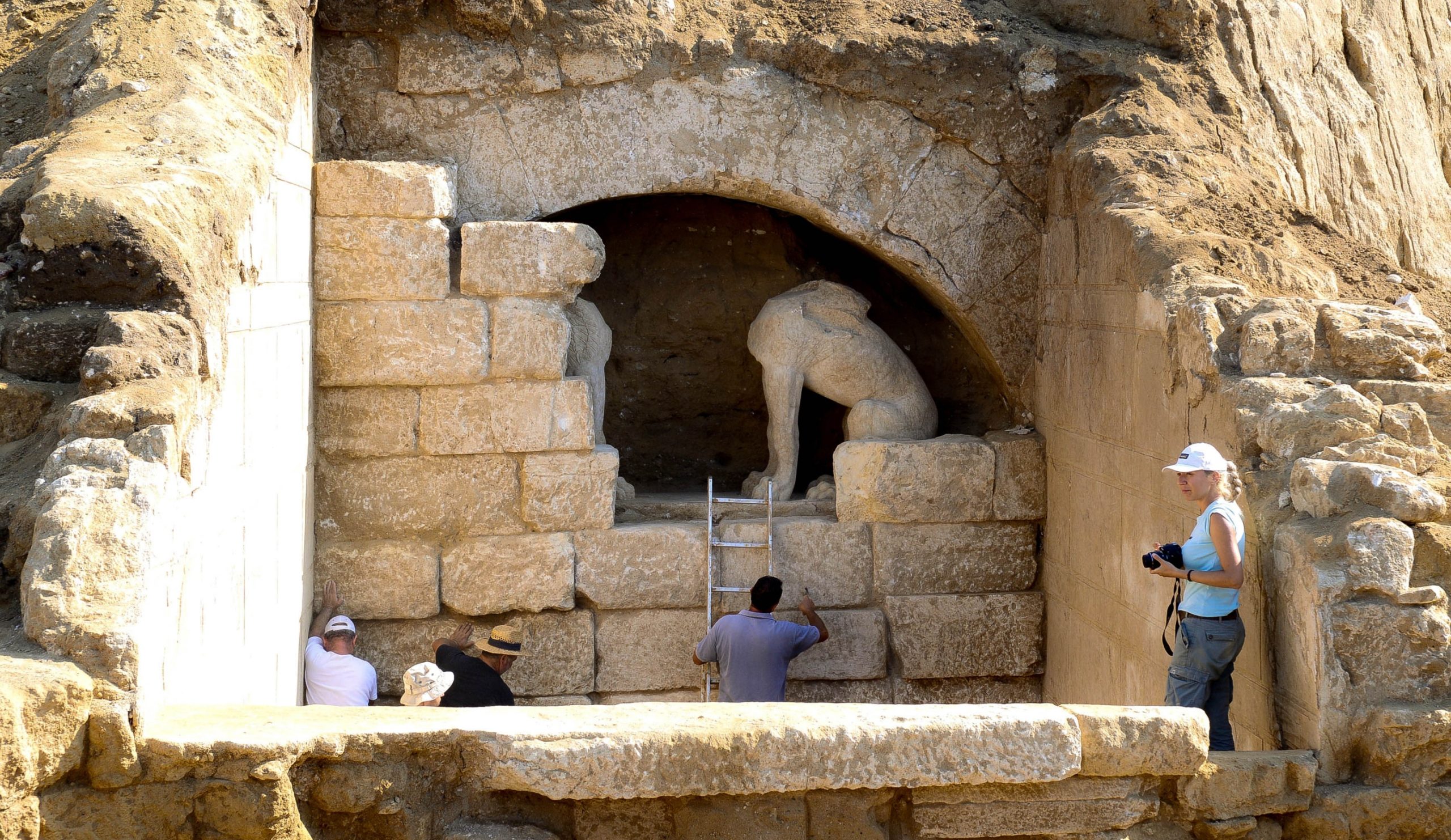Αμφίπολη: Επισκέψιμο  το αρχαιολογικό μνημείο σε λίγο καιρό