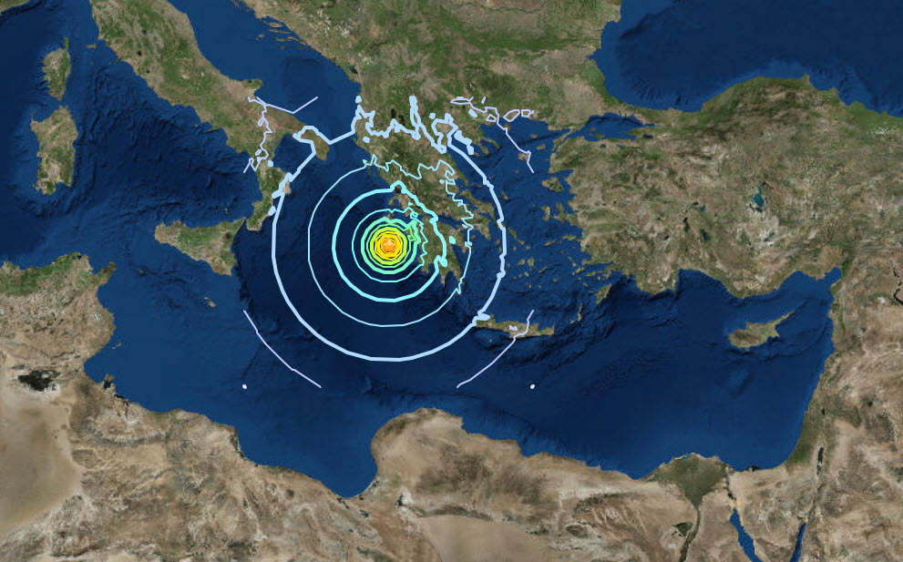 Σεισμός 3,6 Ρίχτερ «ταρακούνησε» τη Ζάκυνθο (φώτο)