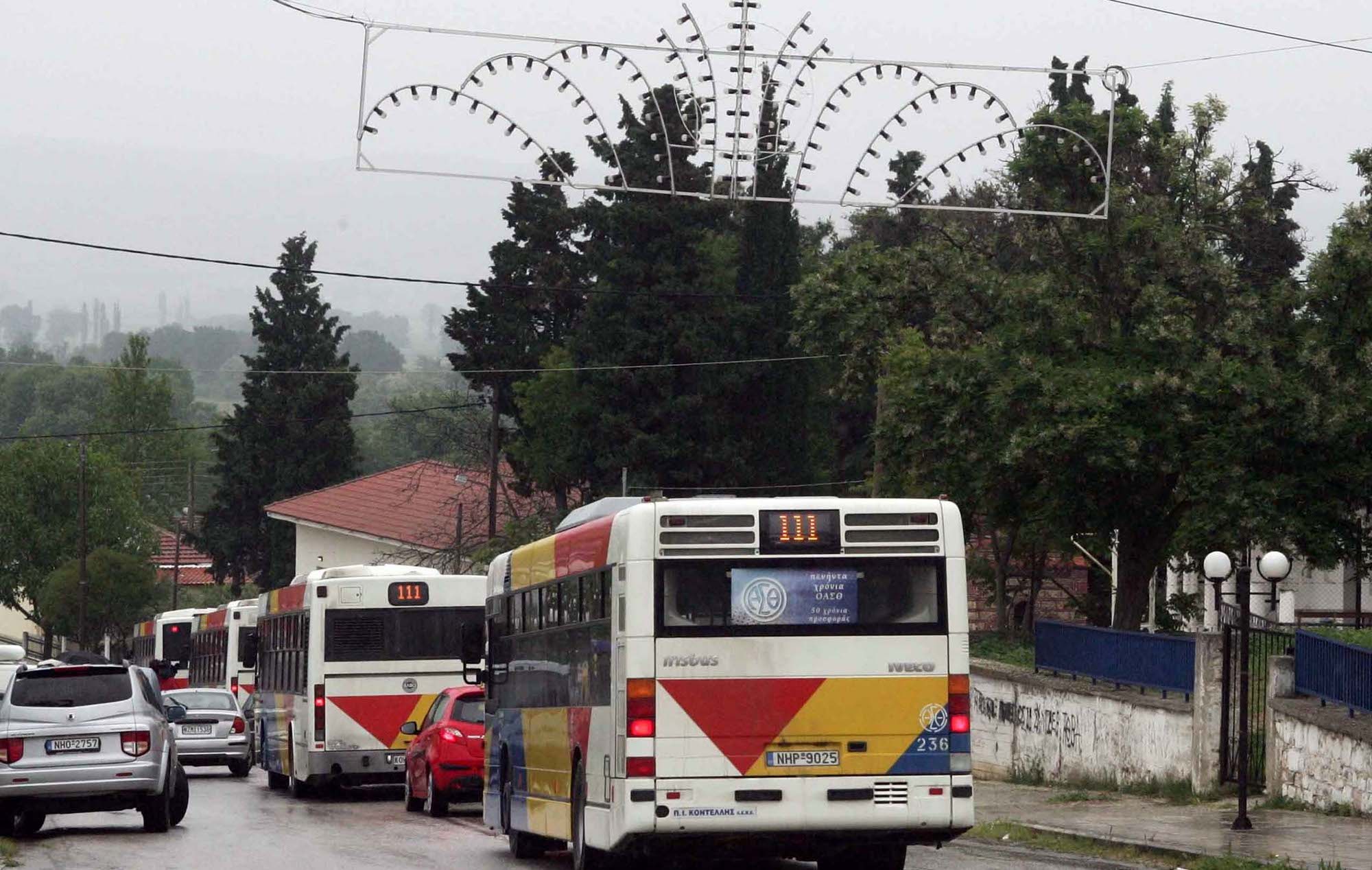 Χωρίς αστικά λεωφορεία σήμερα η Θεσσαλονίκη μέχρι τις 14:00