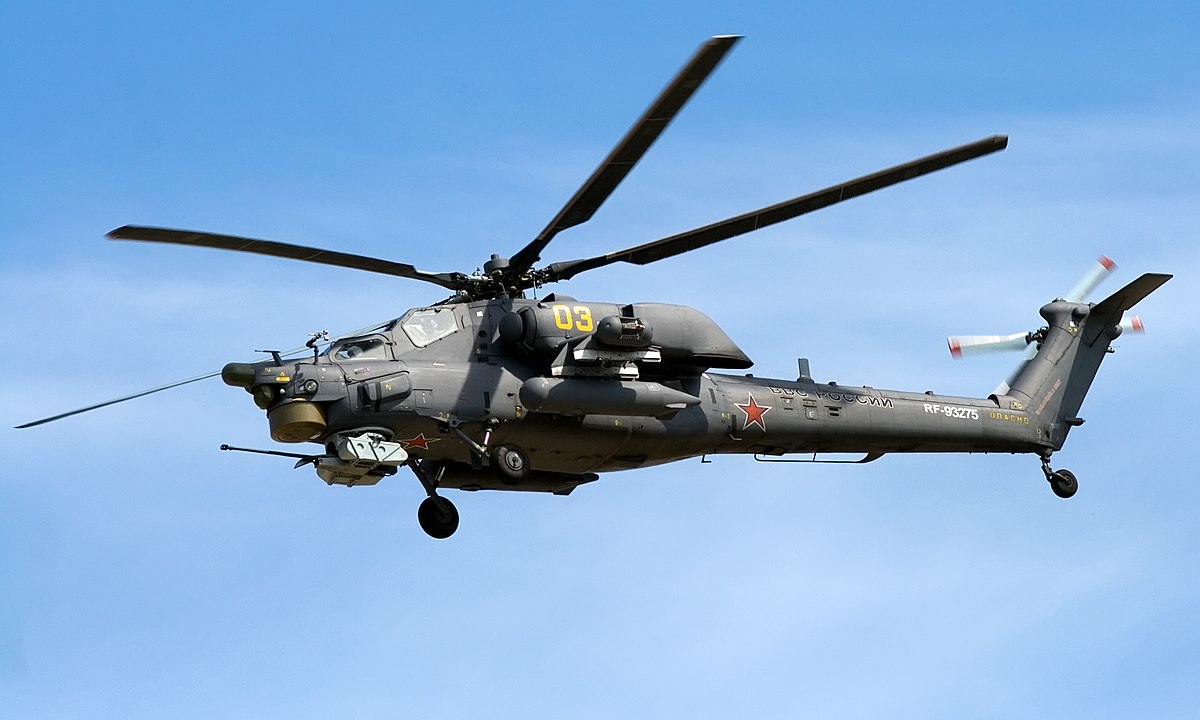 Η αναβαθμισμένη  έκδοση του Mil Mi-28 στη Συρία