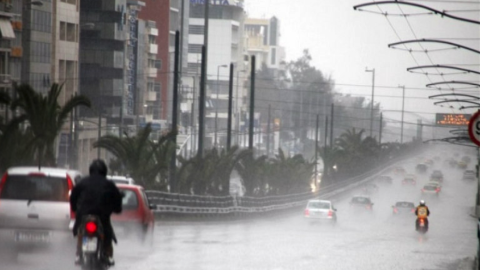 Νέα κακοκαιρία με καταιγίδες,χαλάζι και θυελλώδους άνεμους (βίντεο)