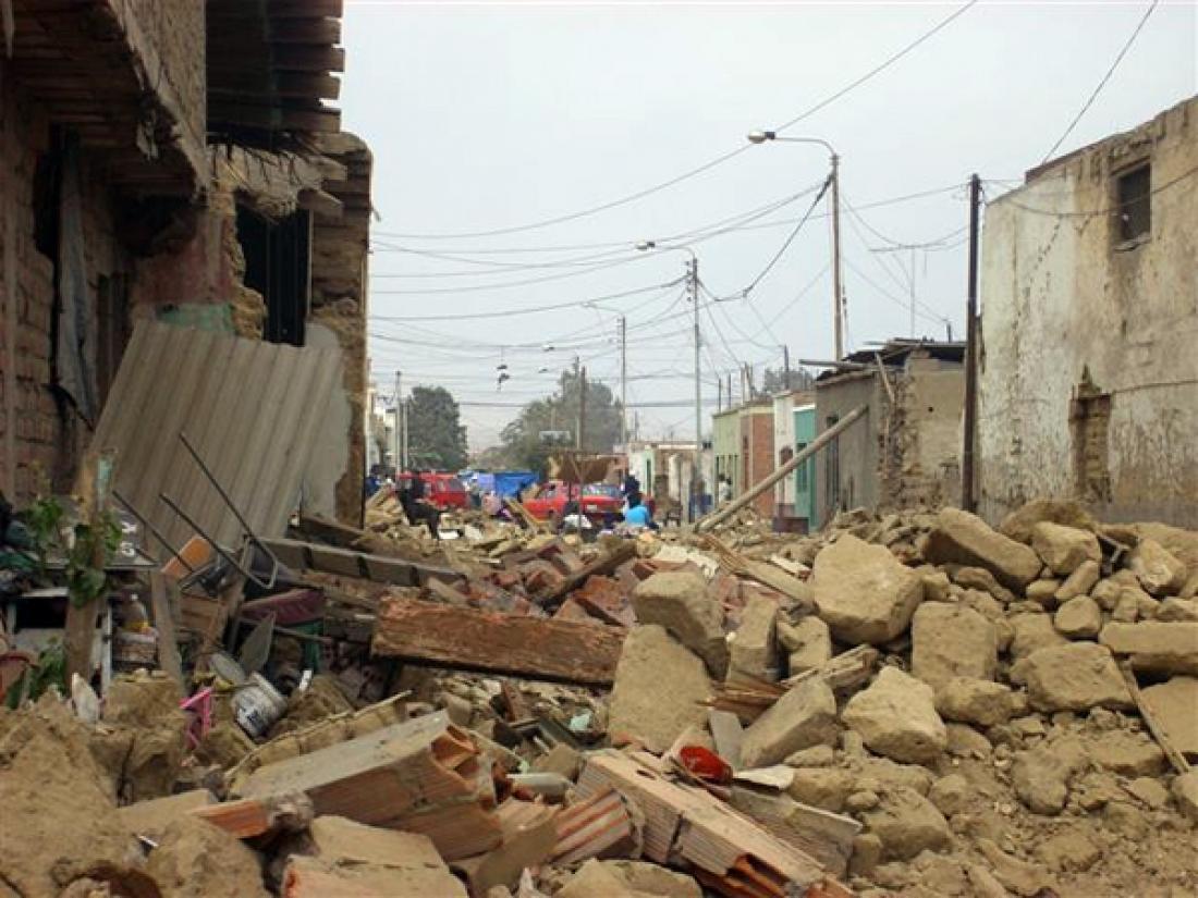 Δύο νεκροί από τον σεισμό των 8 Ρίχτερ στο Περού