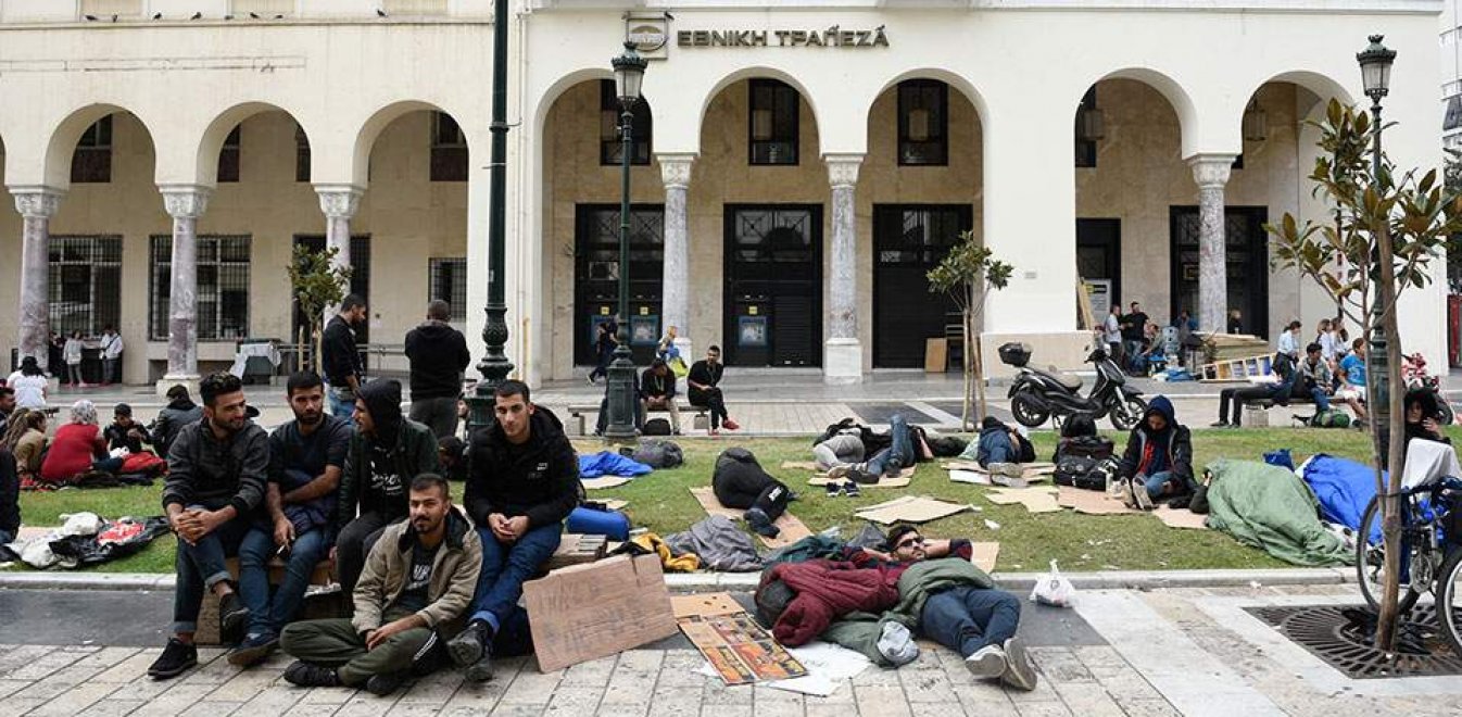 Πρόσφυγες στη Θεσσαλονίκη ζητούν να συλληφθούν για να πάρουν άσυλο (βίντεο)