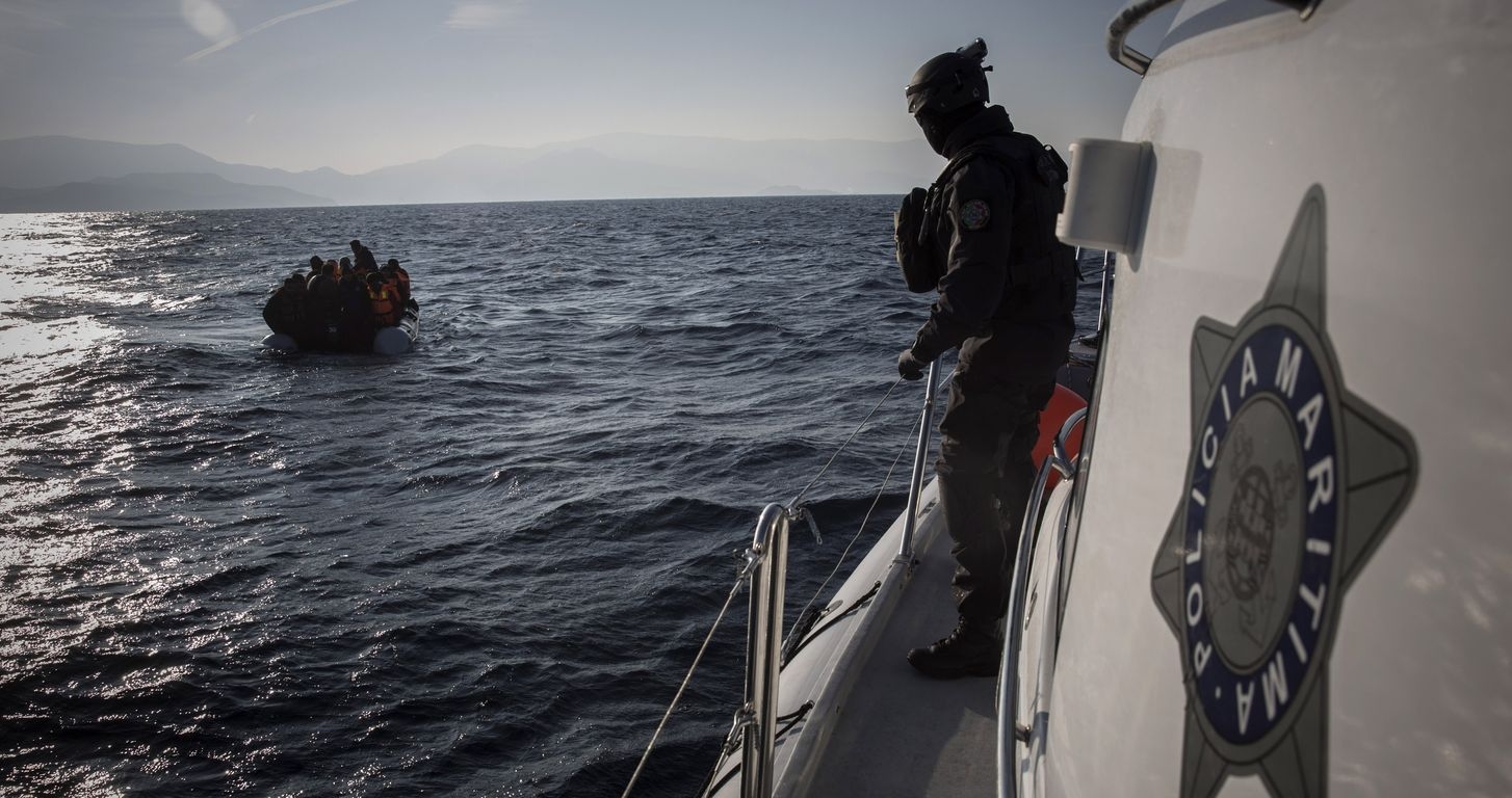 Σάμος- Διαμαρτυρία κατά της FRONTEX: «Κάντε τη δουλειά σας και φυλάξτε τα σύνορα»!