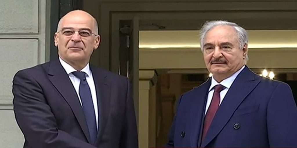 Επίσκεψη Χαφτάρ στην Αθήνα: Το παρασκήνιο της συνάντησης με τον Ν. Δένδια (φώτο – βίντεο)