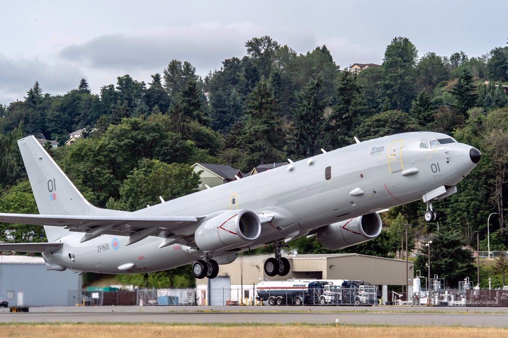 P-8 Poseidon: Σε υπηρεσία στην RAF το πρώτο αεροσκάφος (βίντεο)