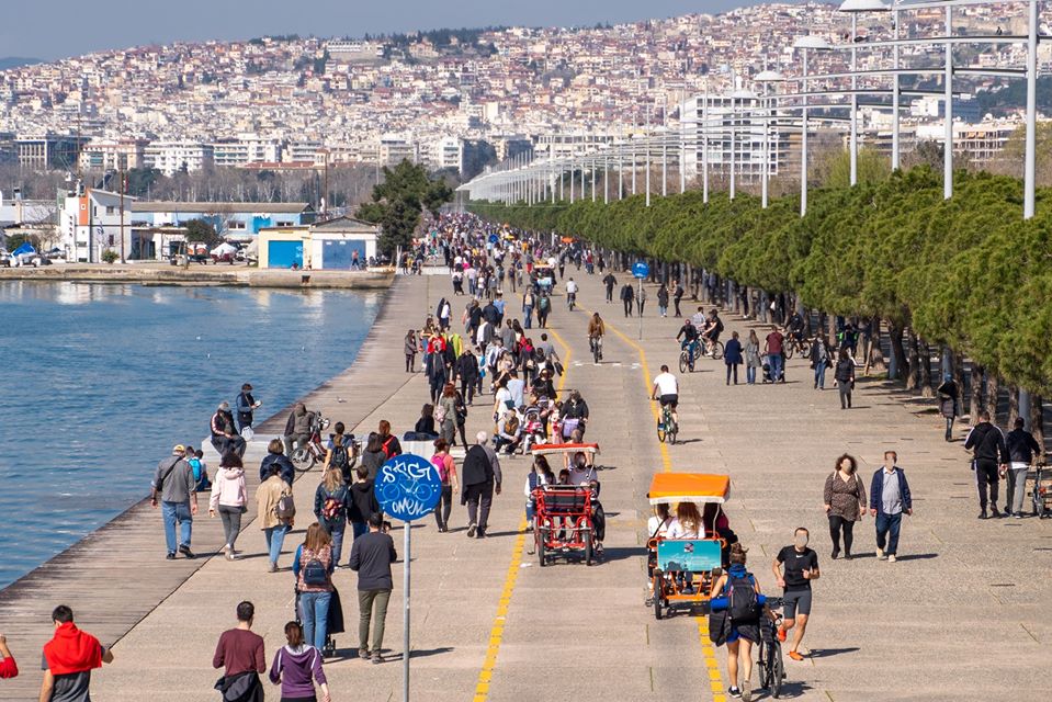 Κ.Ζέρβας σε κατοίκους Θεσσαλονίκης: «Αν συνεχίσετε να συνωστίζεστε στην παραλία θα την κλείσουμε»