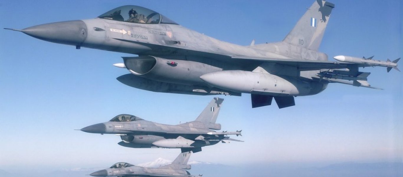 25 Μαρτίου: Ελληνικά F-16 πέταξαν πάνω από Λήμνο και Θεσσαλονίκη (βίντεο)