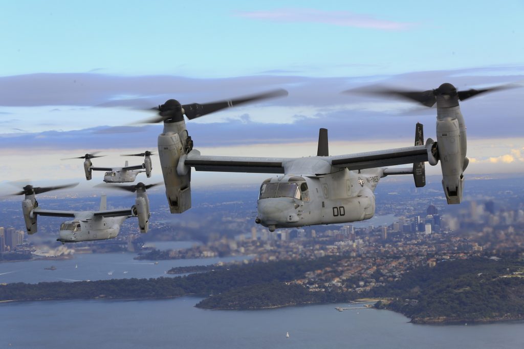 MV-22B: Το «άγνωστο» όπλο των Osprey των Πεζοναυτών – Ποιο είναι