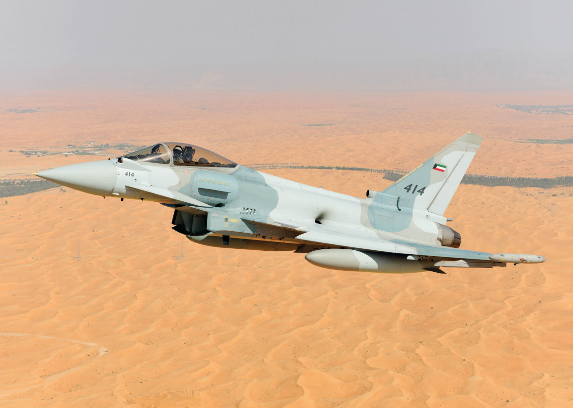 Σε πλήρη εξέλιξη οι δοκιμές του ραντάρ AESA για τα Eurofighter του Κουβέιτ