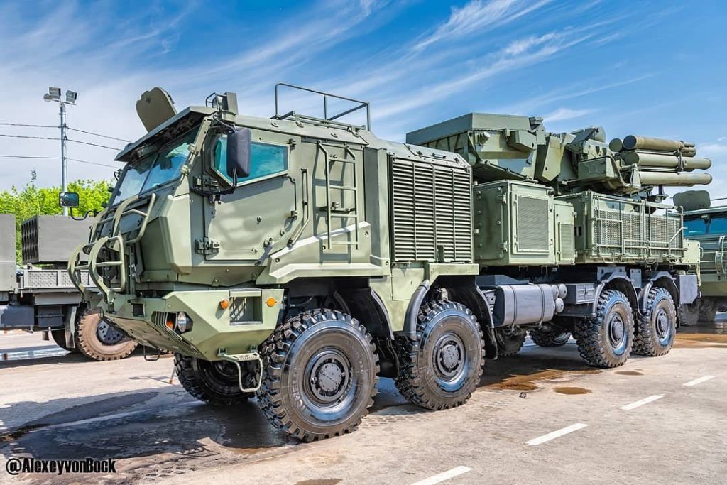 Pantsir-SM: Νέα έκδοση με βελτιωμένα χαρακτηριστική κατά των UAV