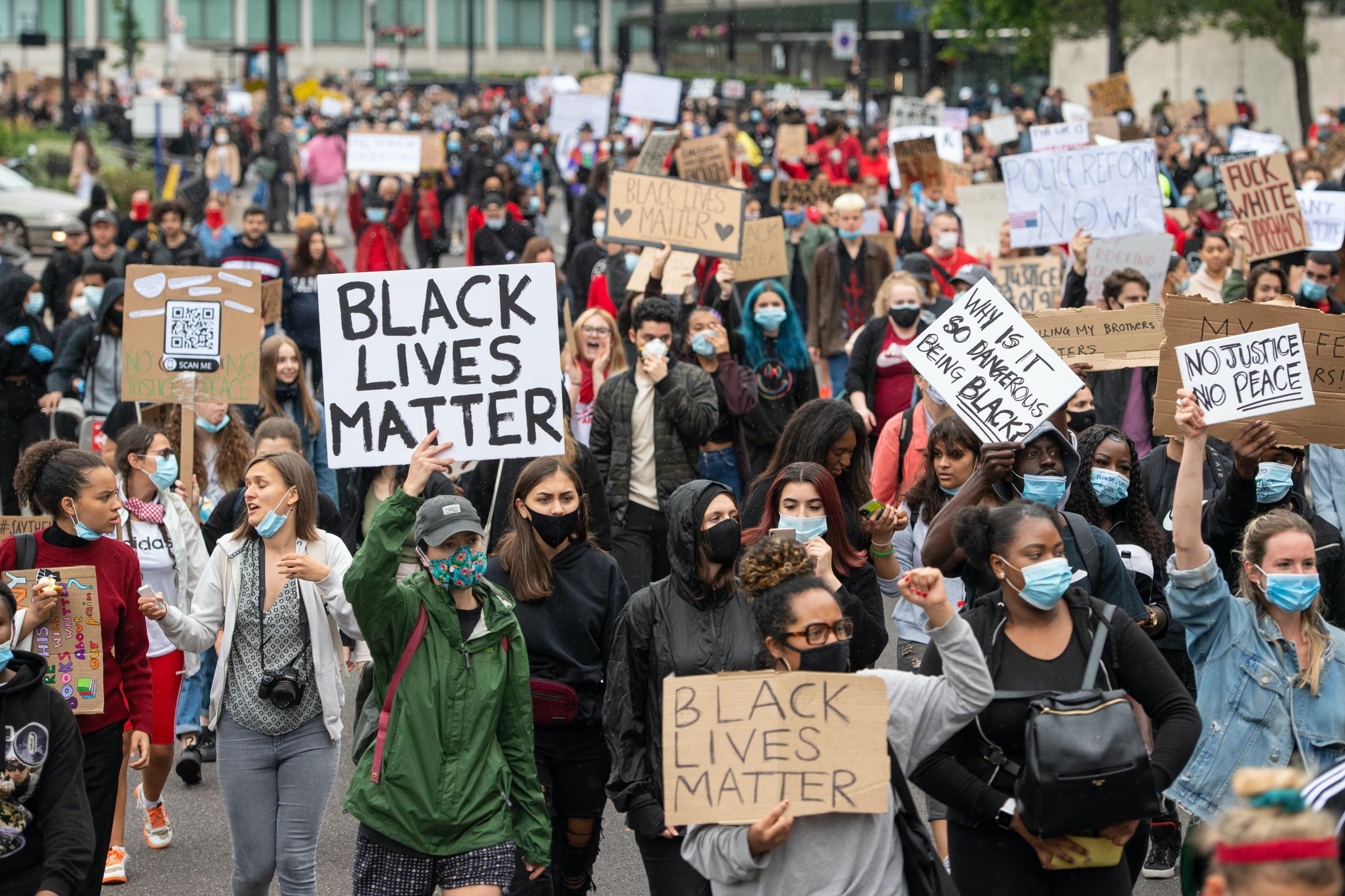 Ηγέτιδα «black lives matter»: Ζητάει συνάντηση με Μ. Τζόνσον – «Ή με διορίζετε ή διαδηλώνουμε»