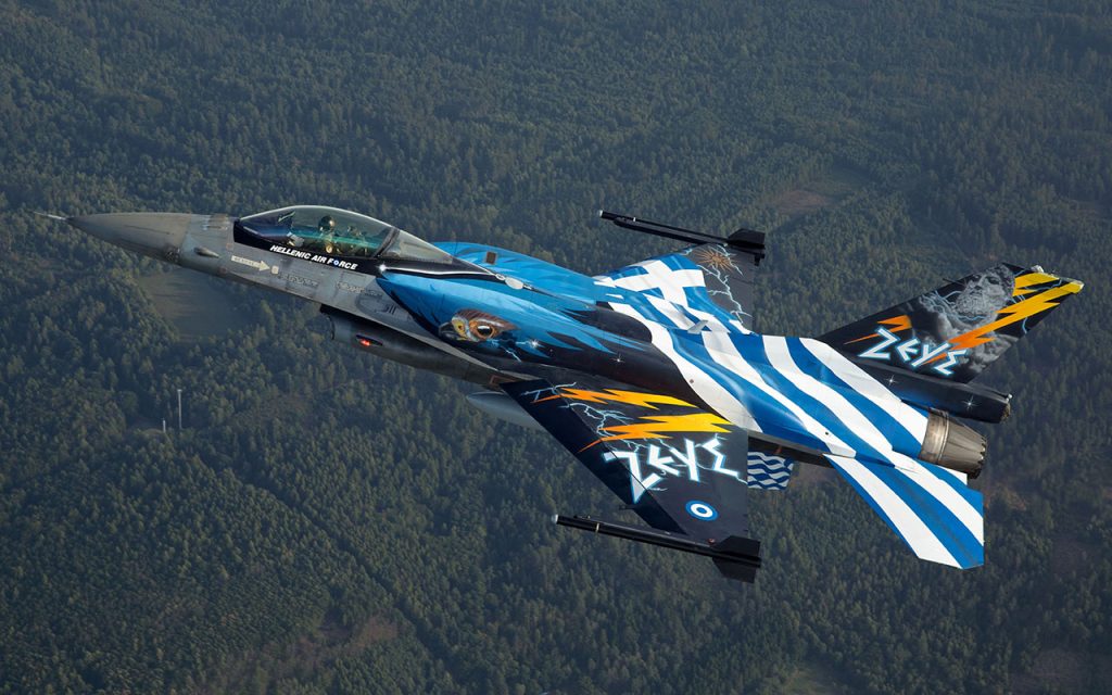 Η ΠΑ βρίσκεται παντού – Πτήση F-16 πάνω από το Καστελόριζο (βίντεο)