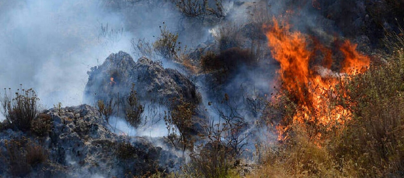 Ρέθυμνο: Φωτιά στο Δαμνόνι Πλακιά