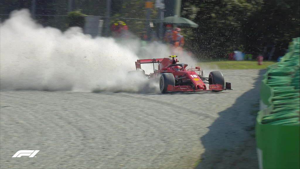 Formula 1: «Κόκκινη» σημαία στο Grand Prix της Μόντσα – Τράκαρε ο Σ.Λεκλέρκ (φώτο & βίντεο))