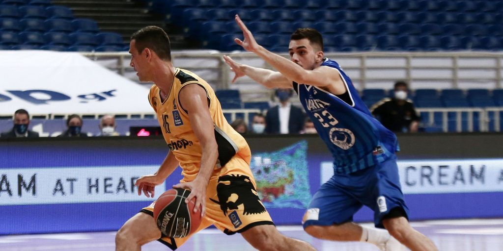 Basket League: «Καθάρισε» (87-68) τη Λάρισα η ΑΕΚ