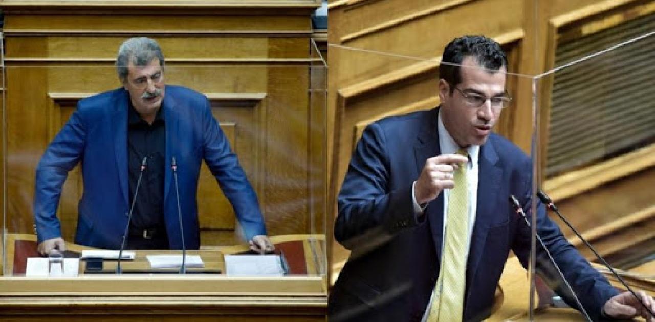 Ένταση μεταξύ Θ.Πλεύρη και Π.Πολάκη στη Βουλή: «Θα βουτάς τη γλώσσα σου βαθιά στο μυαλό σου και μετά θα μιλάς»