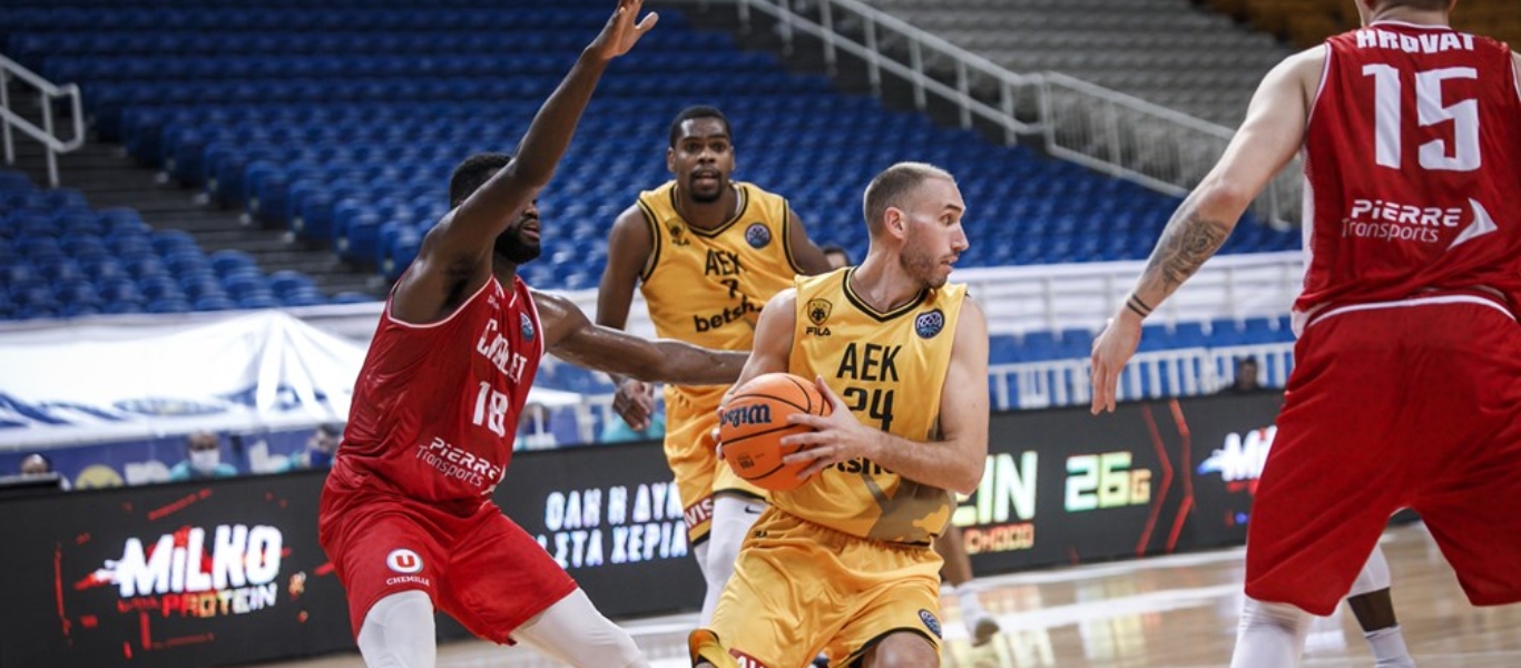 AEK – Σολέ 83-81: Τα «χρειάστηκε» στο τέλος όμως κράτησε το απόλυτο στην έδρα της