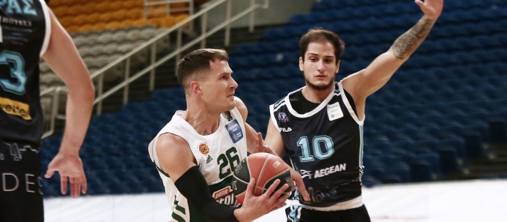 Basket League: Πράσινος «σίφουνας» παρέσυρε τον Κολοσσό Ρόδου με 90-67