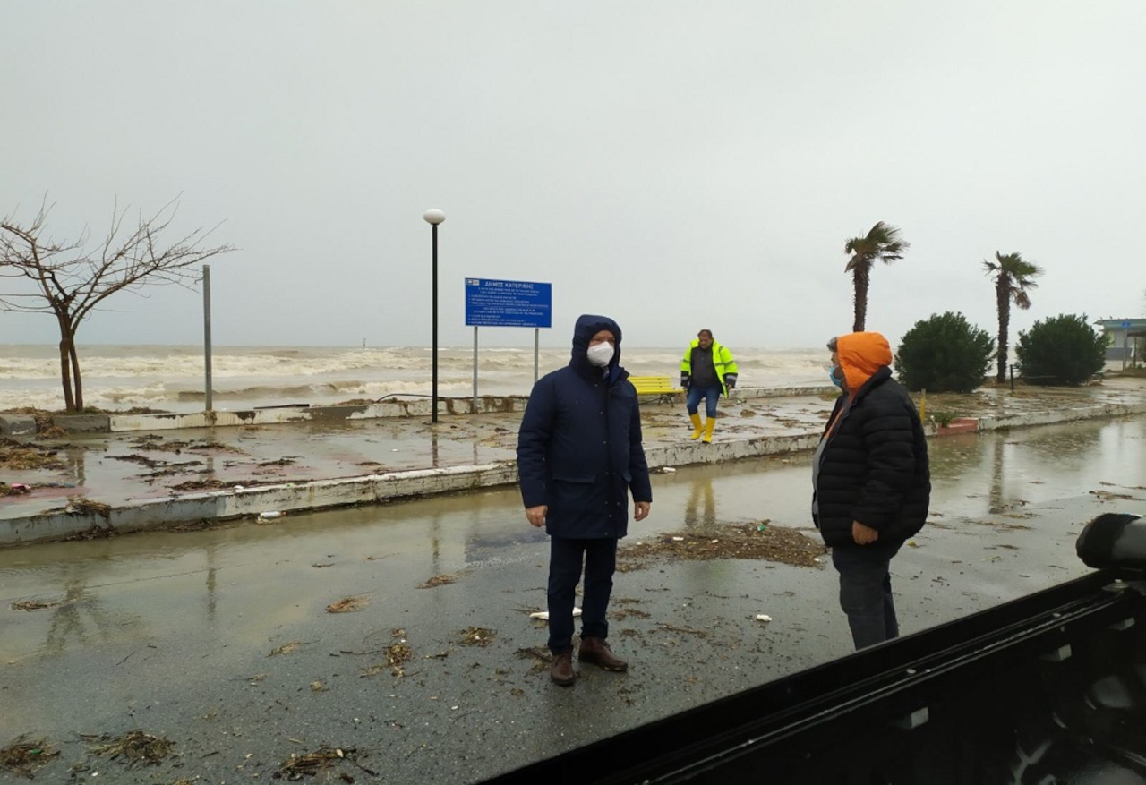 Η κακοκαιρία «σάρωσε» την Πιερία: Αίτημα να κηρυχθεί ο νομός σε κατάσταση έκτακτης ανάγκης