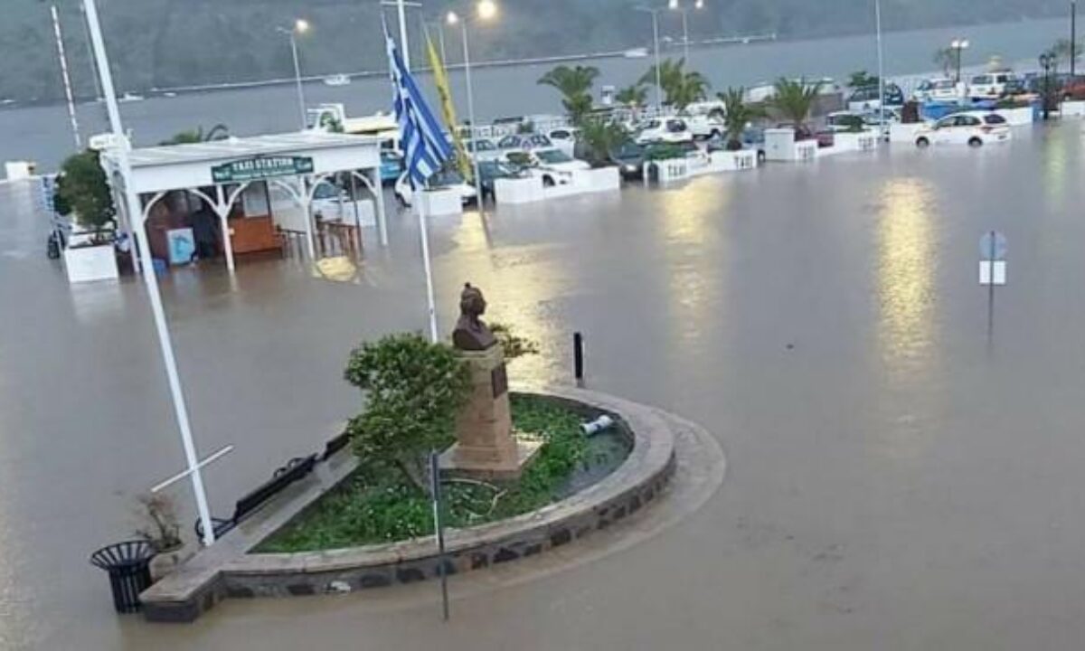 Σε κατάσταση έκτακτης ανάγκης κηρύχθηκε λόγω της κακοκαιρίας η Πάτμος