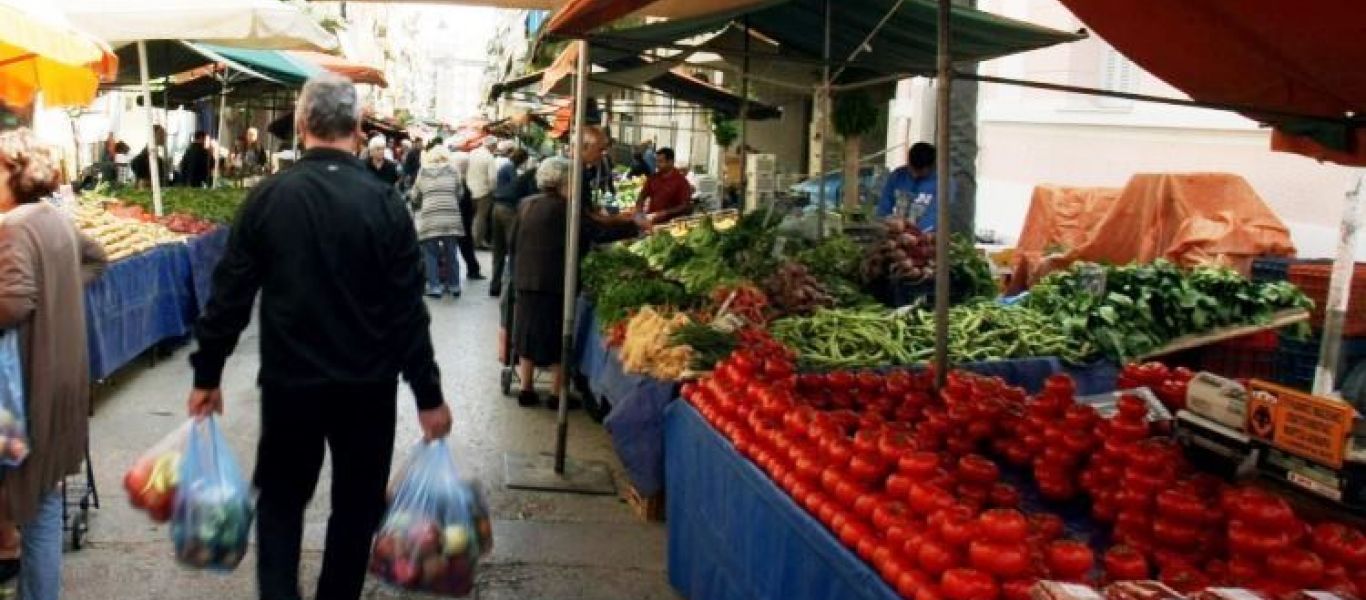 Η Ομοσπονδία Λαϊκών αγορών αντιδρά στο κλείσιμο τα Σαββατοκύριακα