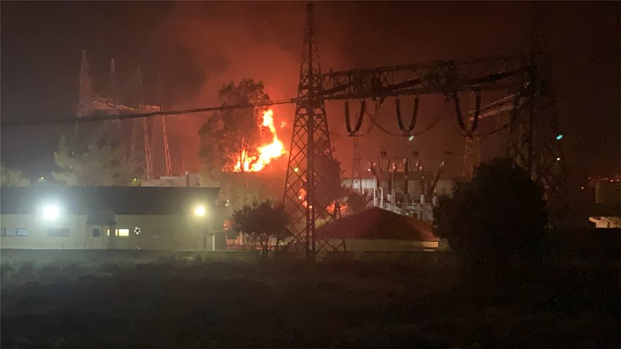 Φωτιά σε καταυλισμό αλλοδαπών στα Διαβατά Θεσσαλονίκης