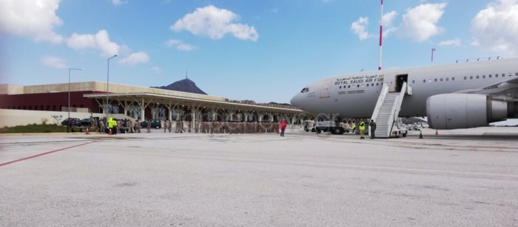 Έφτασε στα Χανιά αεροσκάφος τύπου Airbus 330 του Ριάντ (φώτο)