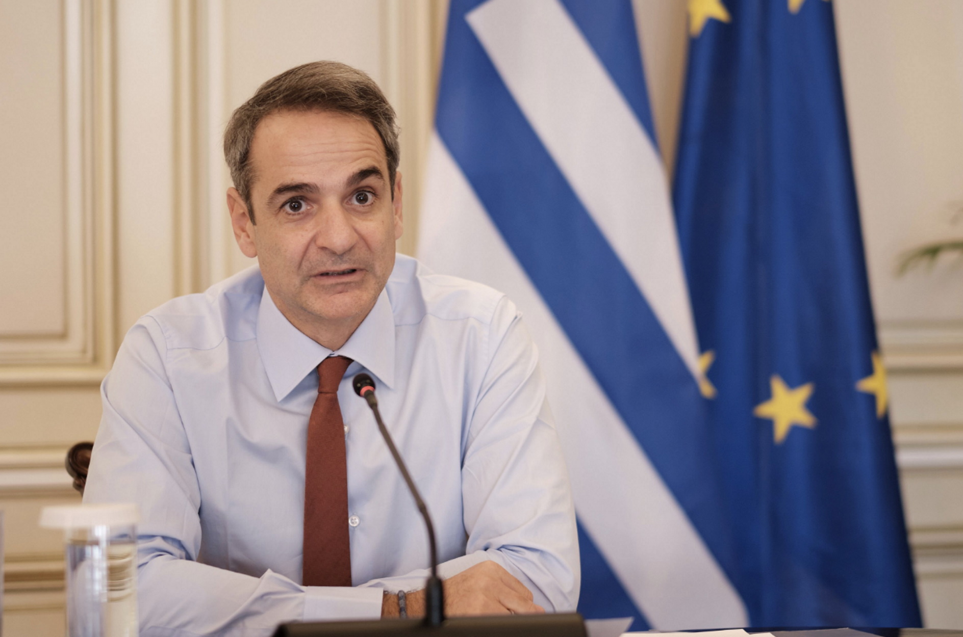 Κ.Μητσοτάκης: «Πολύ όμορφο να βλέπεις για πρώτη φορά τον Εθνικό μας Ύμνο να αποδίδεται στη νοηματική γλώσσα» (βίντεο)