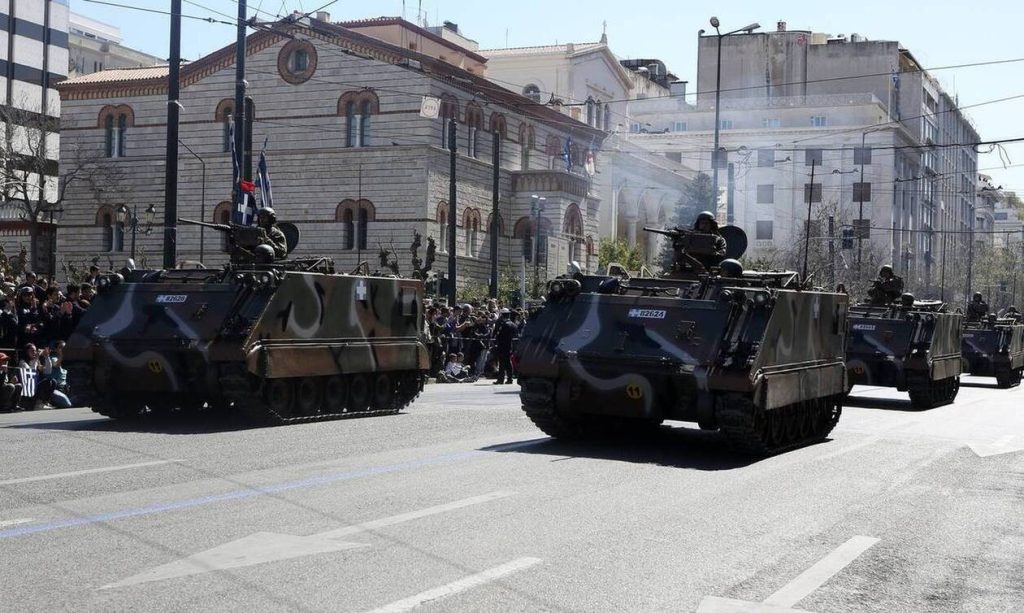 25η Μαρτίου: Τεθωρακισμένα με ειδικό διάκοσμο για την επέτειο των 200 ετών