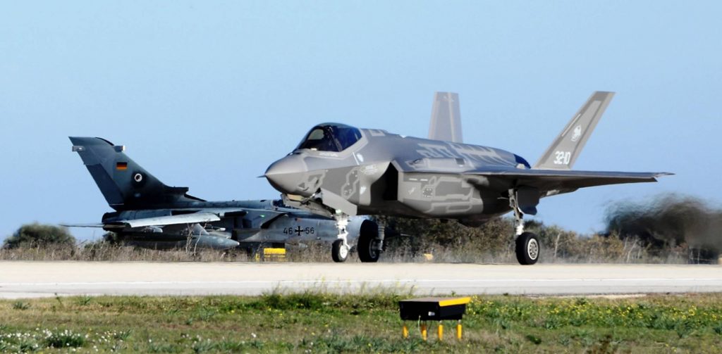 F-35 της ιταλικής Αεροπορίας αναχαίτισαν ρωσικά An-12