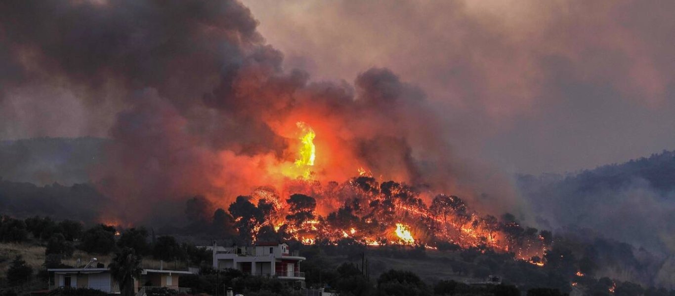 Για 4η μέρα η κυβέρνηση αδυνατεί να ελέγξει την φωτιά στα Γεράνεια όρη – Κάηκαν 55.000 στρέμματα δάσους!