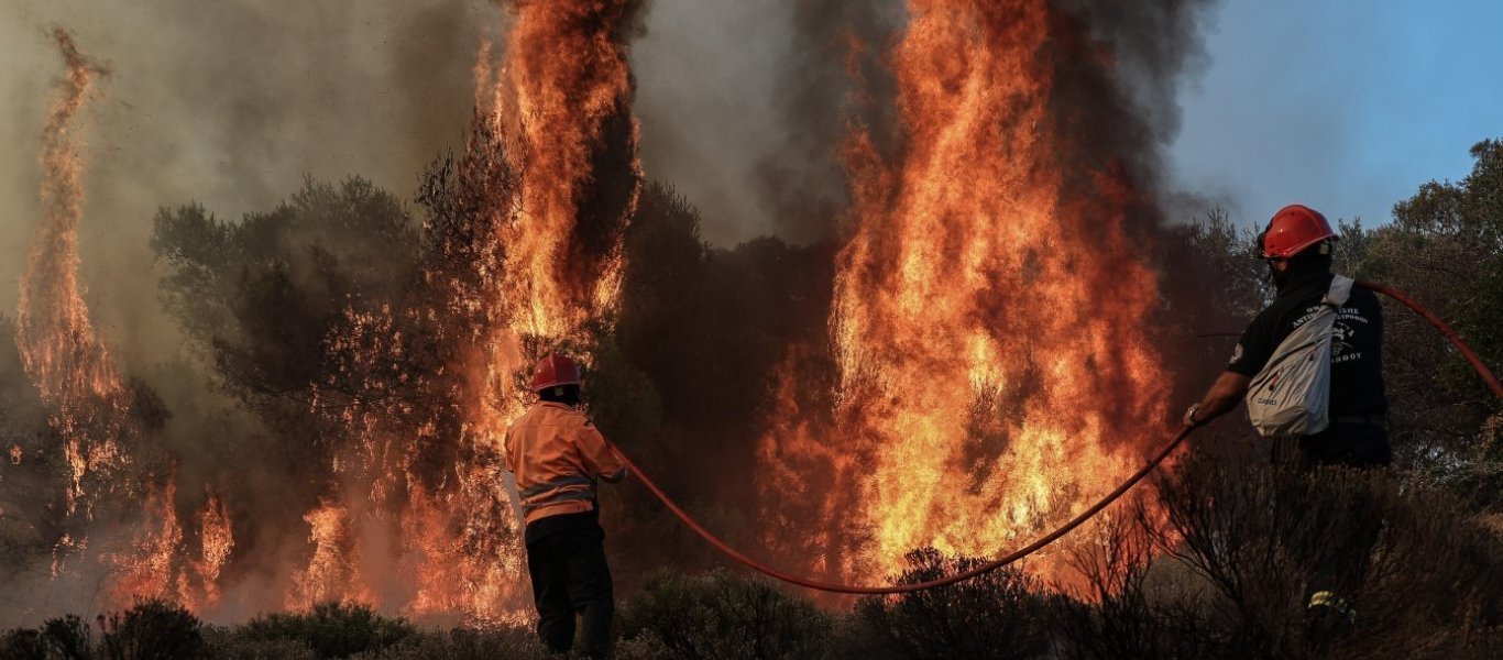 ΓΓΠΠ: Ο χάρτης πρόβλεψης πυρκαγιάς για αύριο Κυριακή – Οι περιοχές που κινδυνεύουν (φώτο)