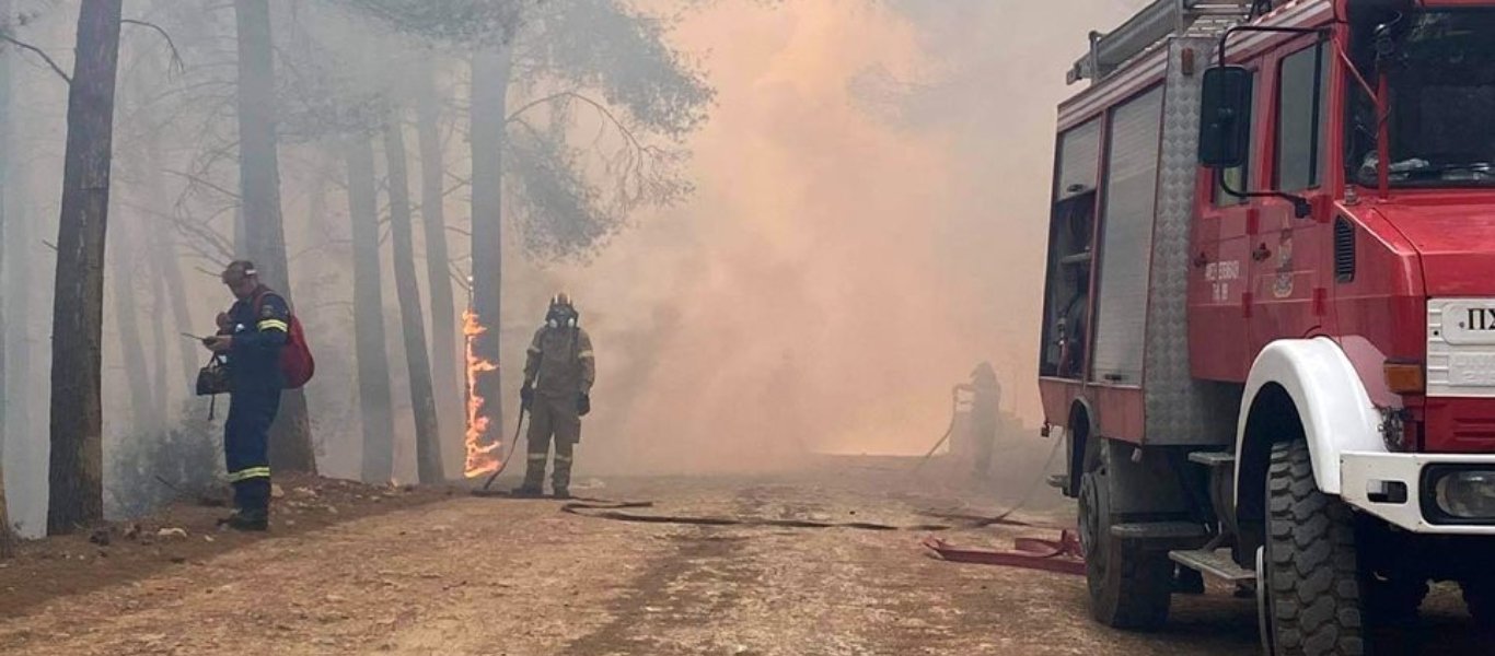 ΓΓΠΠ: Πολύ υψηλός ο κίνδυνος πυρκαγιάς αύριο – Δείτε τον χάρτη (φώτο)