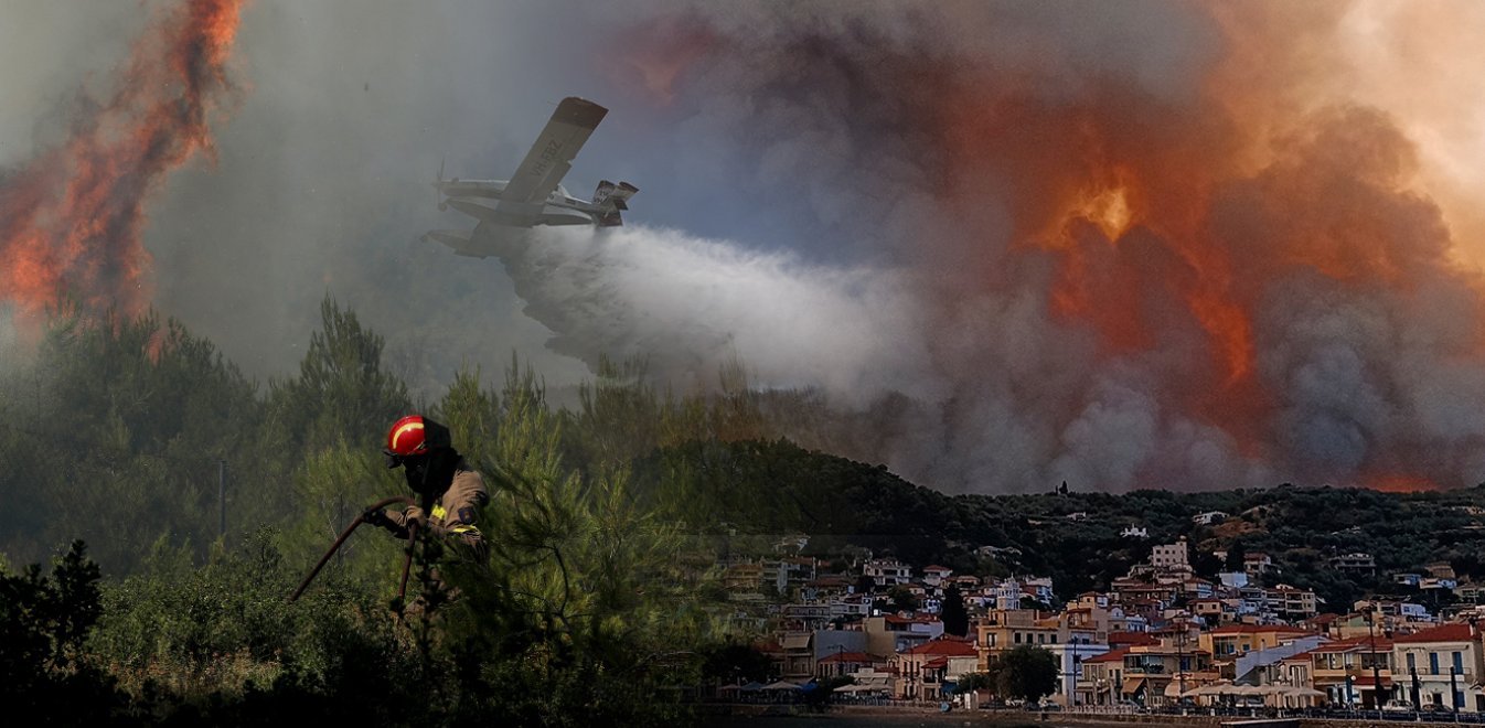 Στο γήπεδο Χαλκιά-Αναστασιάδη θα μείνουν οι πυρόπληκτοι πολίτες της Εύβοιας (φωτο)