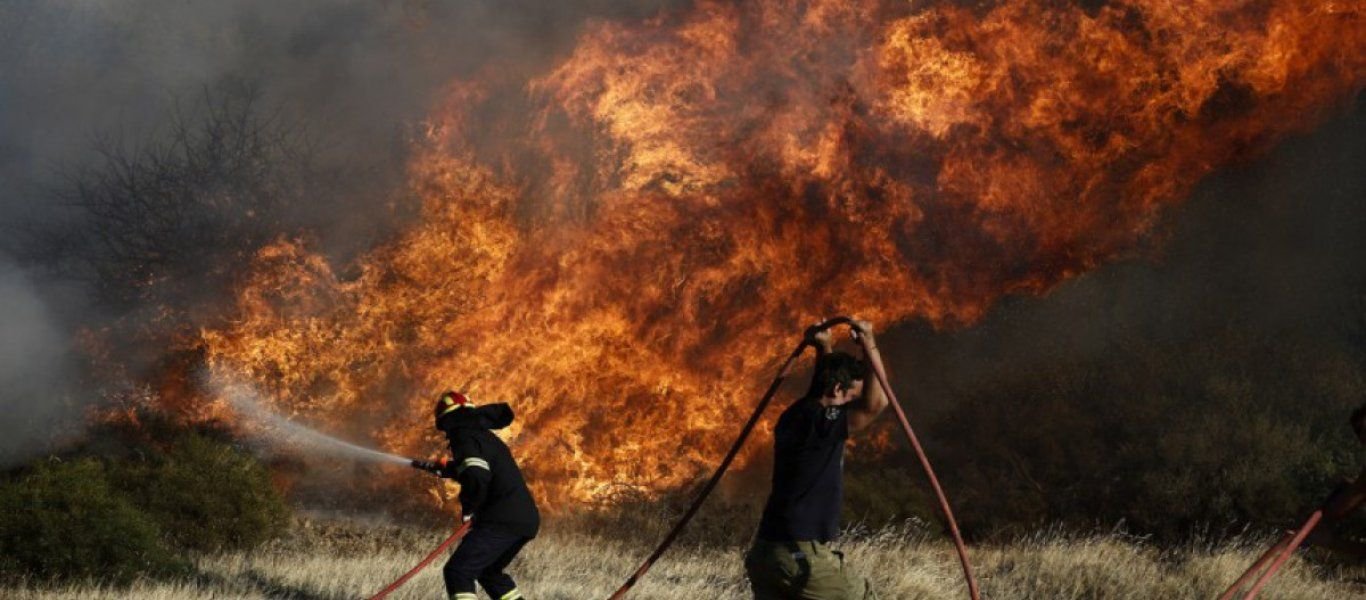 Σενάριο-εφιάλτης: Στα 6,5 χλμ. από Πεντέλη η φωτιά – Μπαίνει σε Αγ.Στέφανο & Σταμάτα!