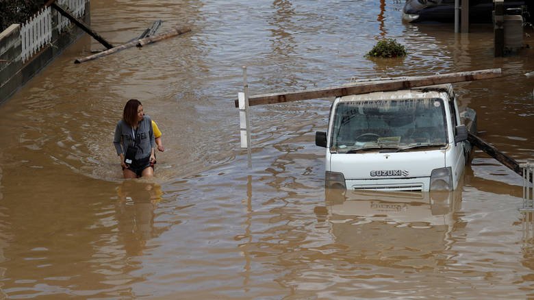 Ιαπωνία: Πλημμύρες και κατολισθήσεις έπειτα από καταρρακτώδεις βροχές