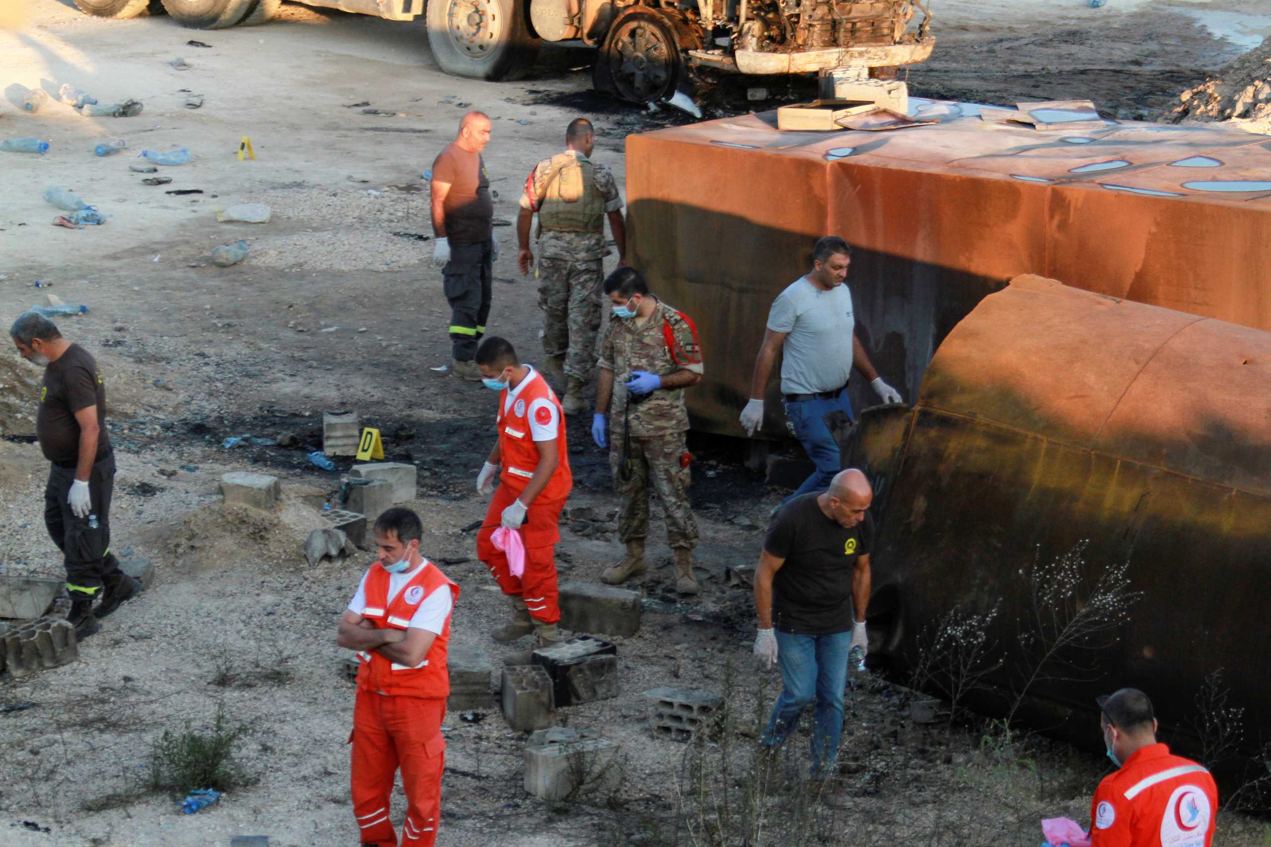 Έκρηξη βυτιοφόρου με καύσιμα στο Λίβανο – Τουλάχιστον 20 νεκροί (φώτο-βίντεο)