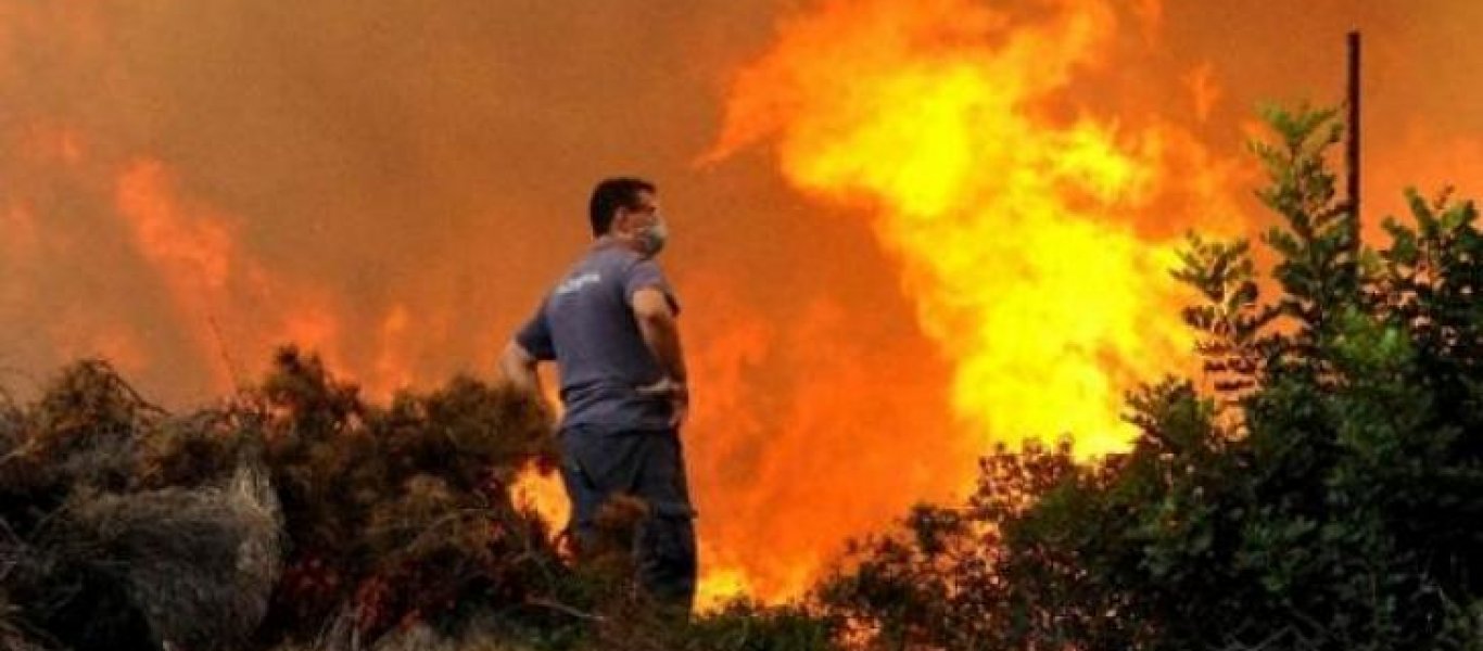 Πυρκαγιά στο Παγγαίο Καβάλας: Συνελήφθη κτηνοτρόφος που έκανε αγροτικές εργασίες με… φωτιά