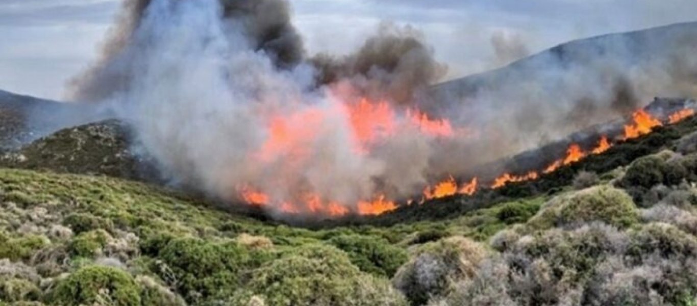 ΓΓΠΠ: Υψηλός ο κίνδυνος εκδήλωσης πυρκαγιάς για αύριο (χάρτης)