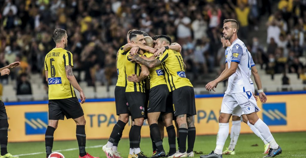 Η ΑΕΚ κέρδισε εύκολα (3-0) τον Ιωνικό