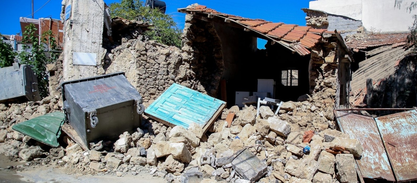 Κρήτη: Πάνω από 1.300 σπίτια κρίθηκαν ακατάλληλα λόγω του σεισμού