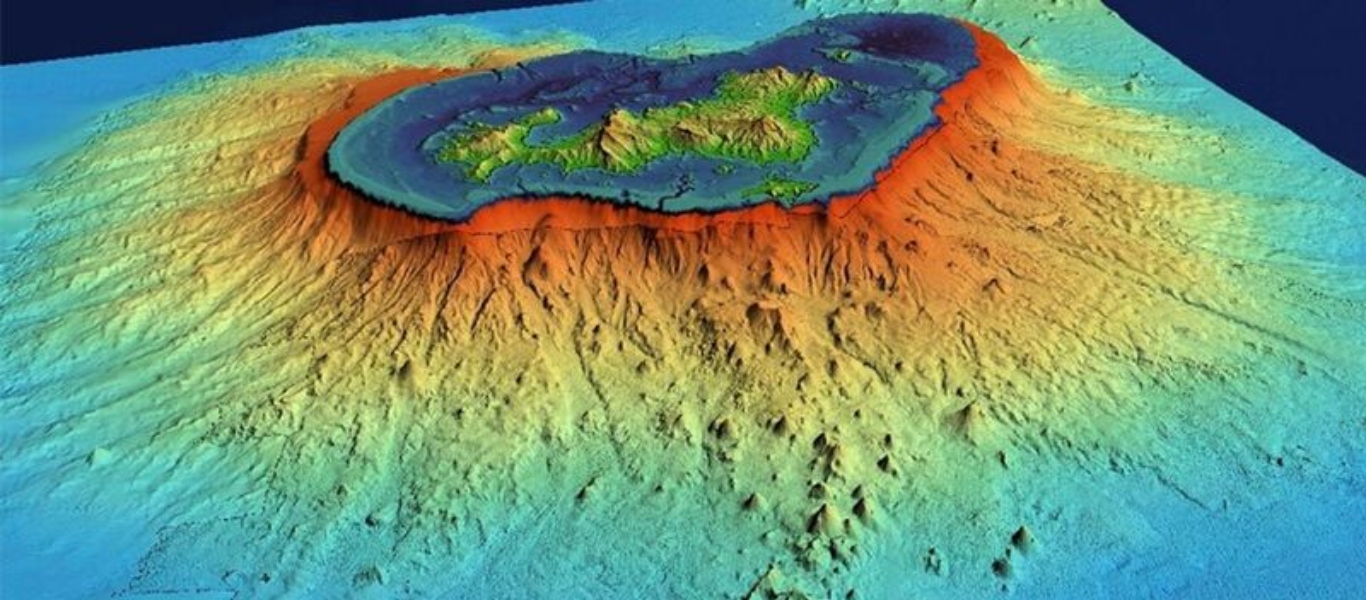 Τεράστιο ηφαίστειο δημιουργήθηκε από τη μεγαλύτερη υποθαλάσσια έκρηξη