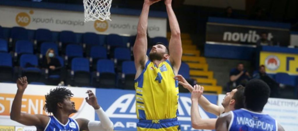 Basket League: Το Περιστέρι πέρασε με 63-78 από τη Λάρισα