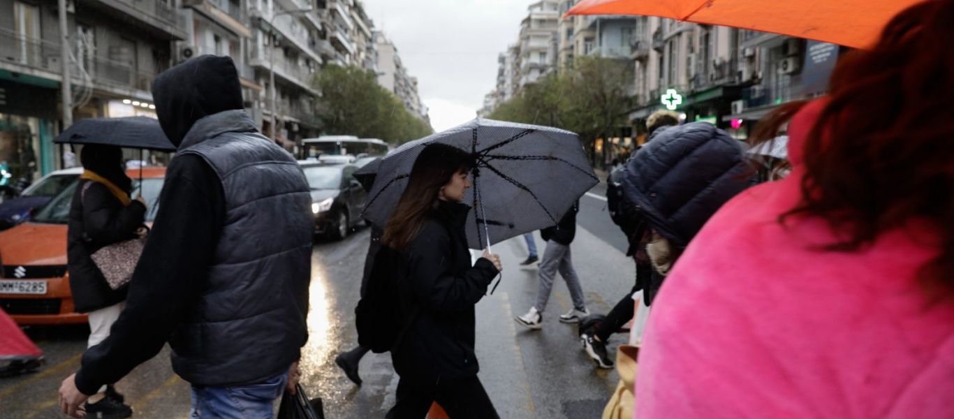 Καιρός: Πτώση της θερμοκρασίας έως και 5 βαθμούς Κελσίου από αύριο Τρίτη