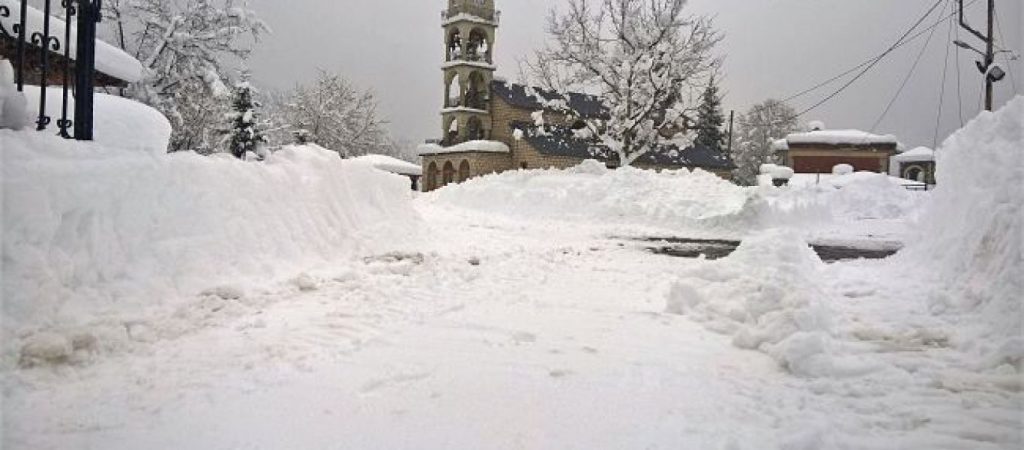 «Τσουχτερό» κρύο σε ολόκληρη τη χώρα – Πού έδειξε ο υδράργυρος -27,8°C