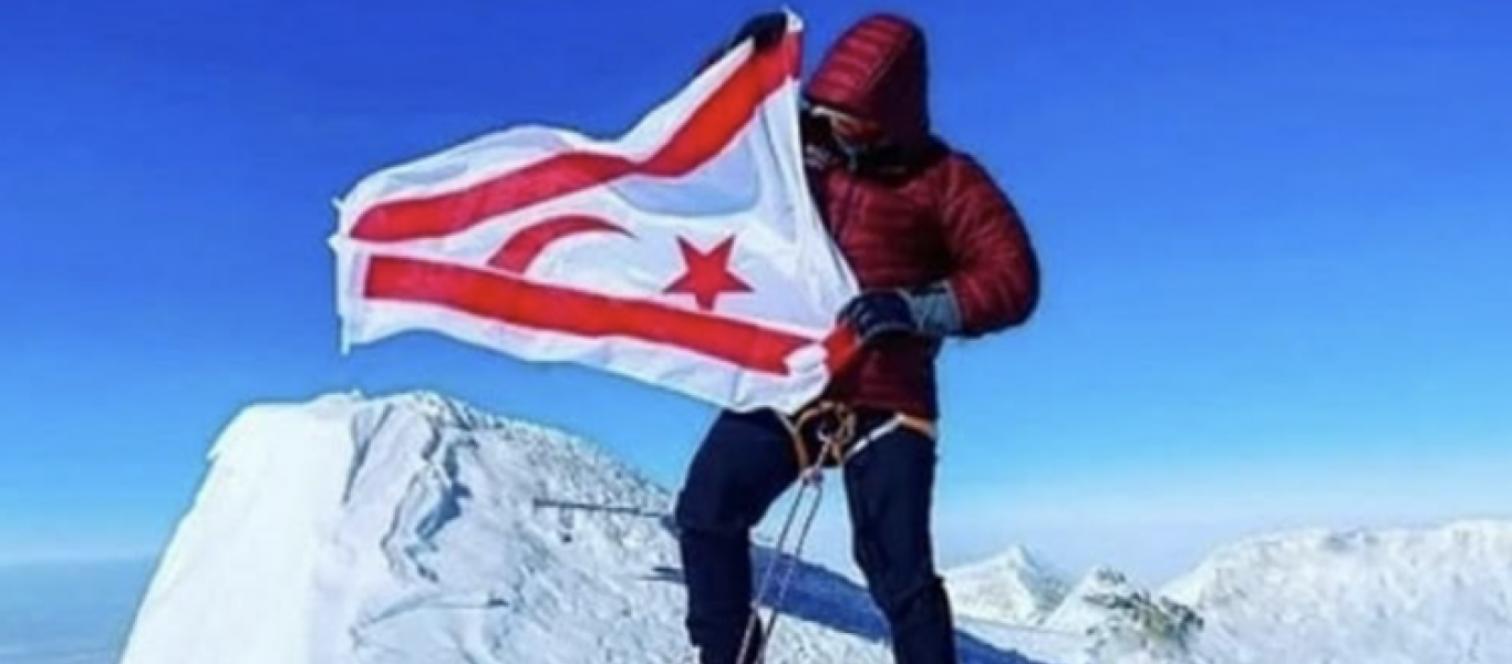 Τουρκοκύπριος ορειβάτης κάνει προπαγάνδα με διαβατήριο όμως της Κυπριακής Δημοκρατίας