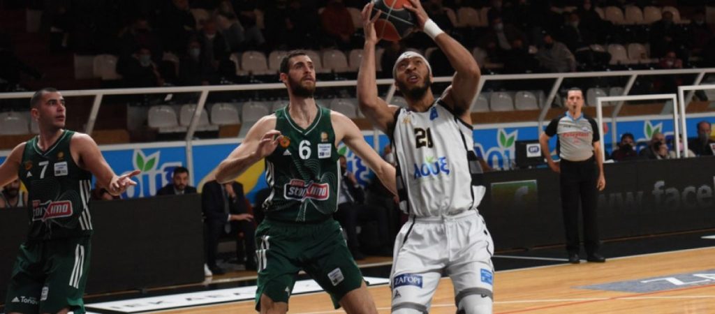 Βasket League: Απόλλων Πάτρας – Παναθηναϊκός 48 -90